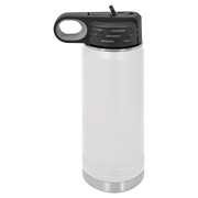 20oz Water Bottle - White