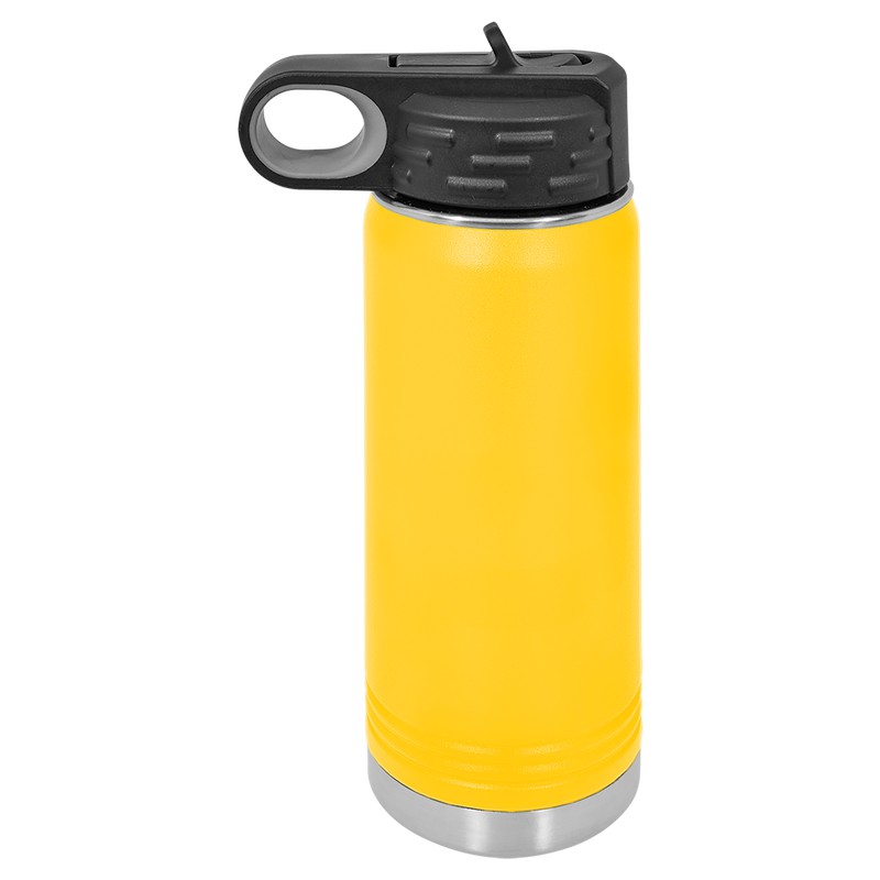 20oz Water Bottle - Yellow