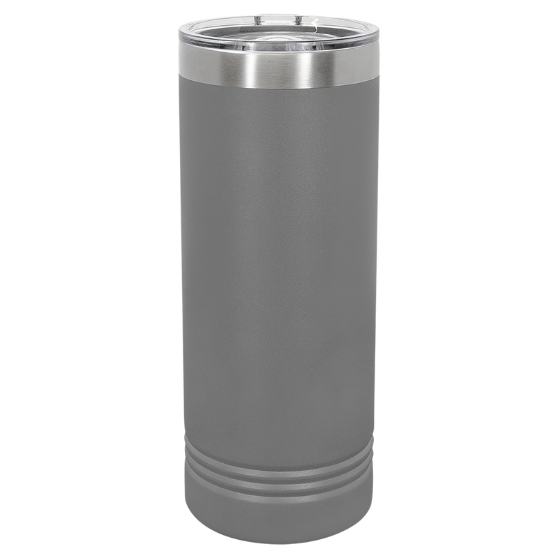 22oz Skinny Tumbler - Gray