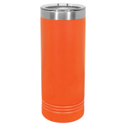 22oz Skinny Tumbler - Orange