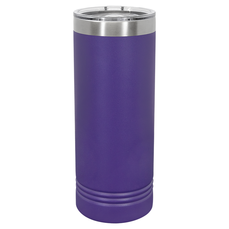 22oz Skinny Tumbler - Purple
