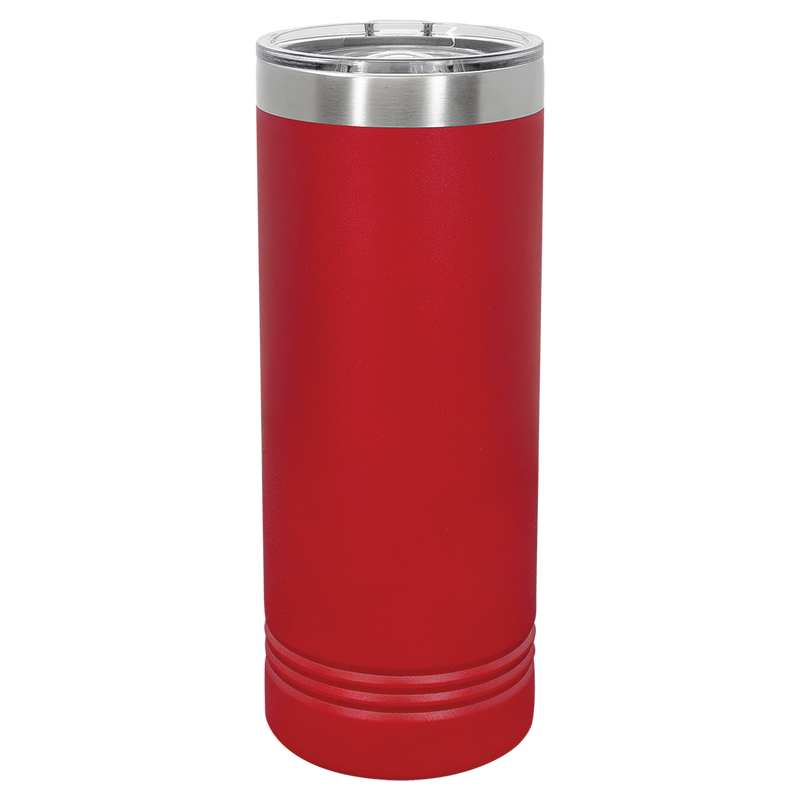 22oz Skinny Tumbler - Red