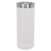 22oz Skinny Tumbler - White