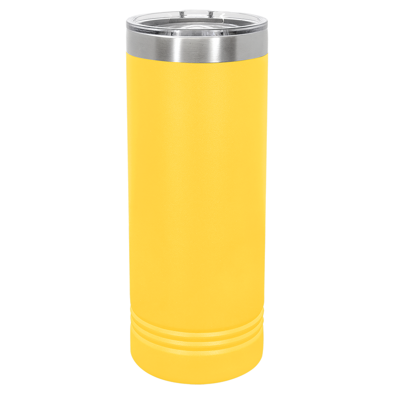 22oz Skinny Tumbler - Yellow