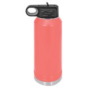 32oz Water Bottle - Coral