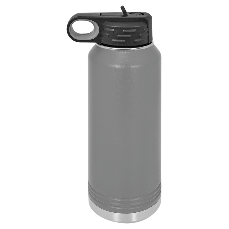 32oz Water Bottle - Gray