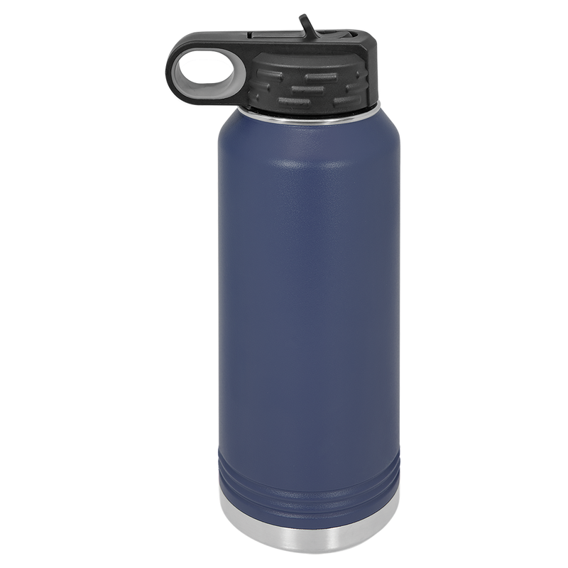 32oz Water Bottle - Navy