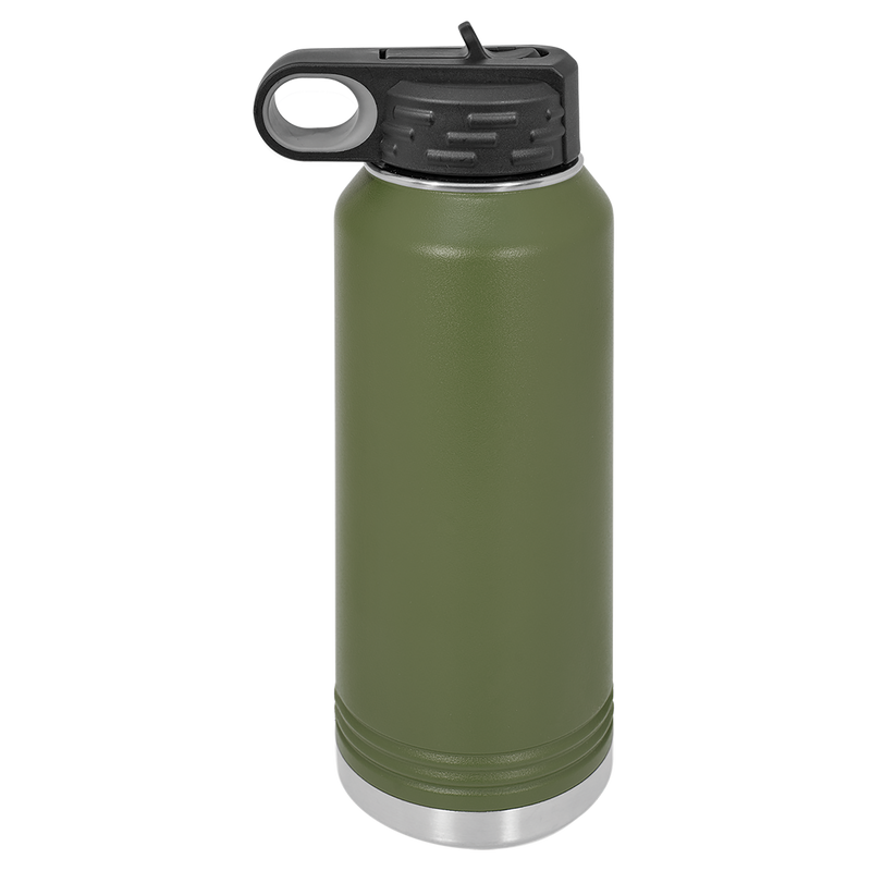 32oz Water Bottle - Olive