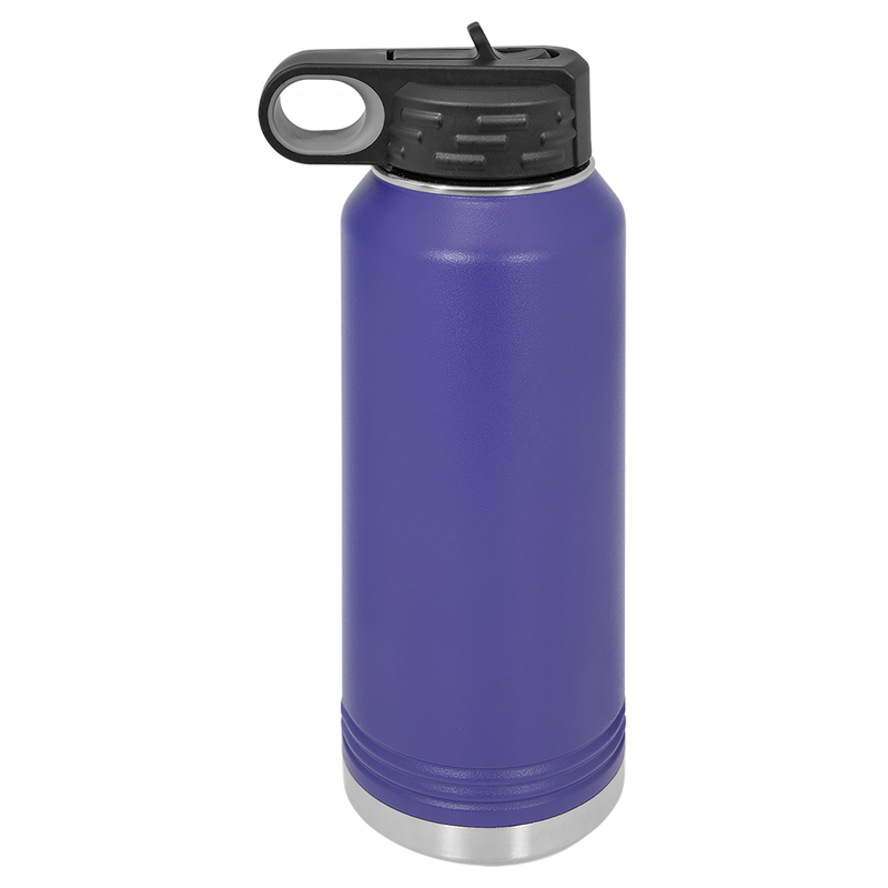 32oz Water Bottle - Purple