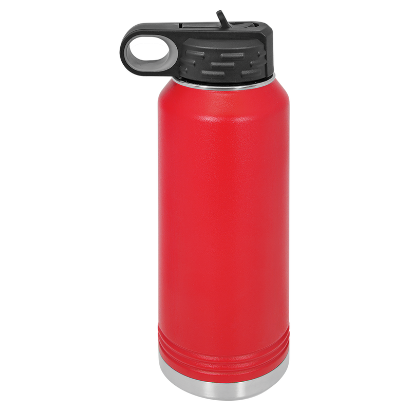 32oz Water Bottle - Red