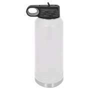 32oz Water Bottle - White
