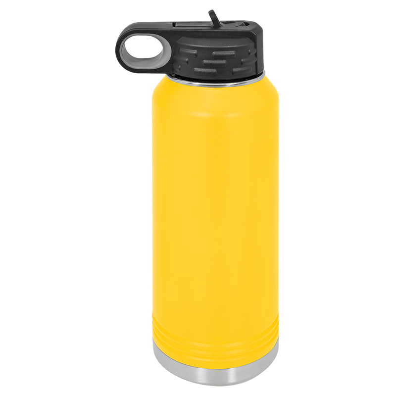 32oz Water Bottle - Yellow