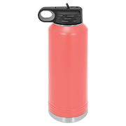 40oz Water Bottle - Coral