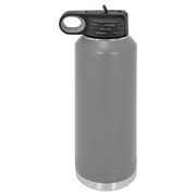 40oz Water Bottle - Gray