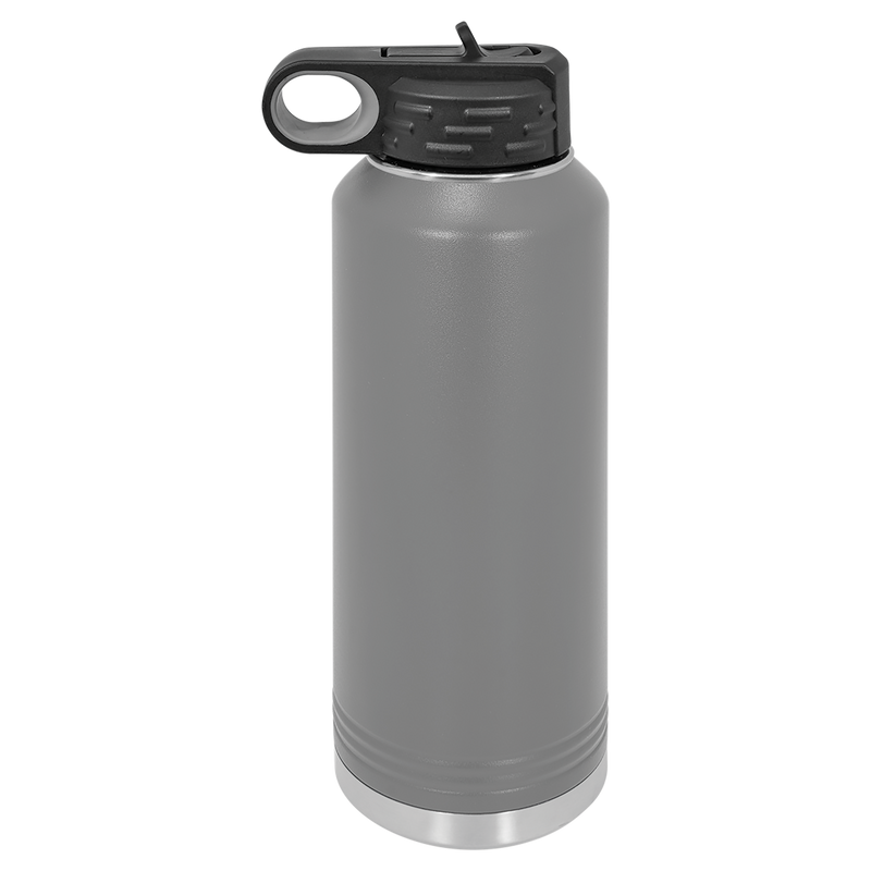 40oz Water Bottle - Gray