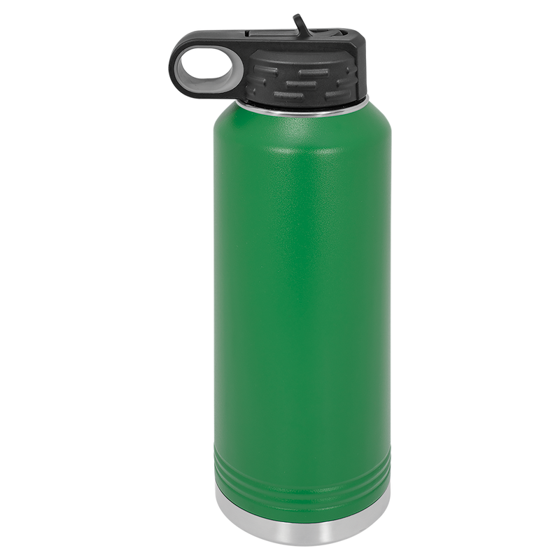40oz Water Bottle - Green