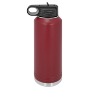 40oz Water Bottle - Maroon