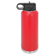 40oz Water Bottle - Red