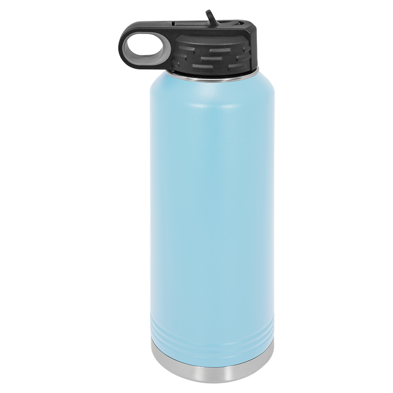 40oz Water Bottle - Sky Blue