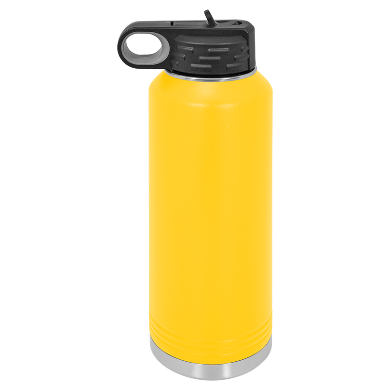 40oz Water Bottle - Yellow