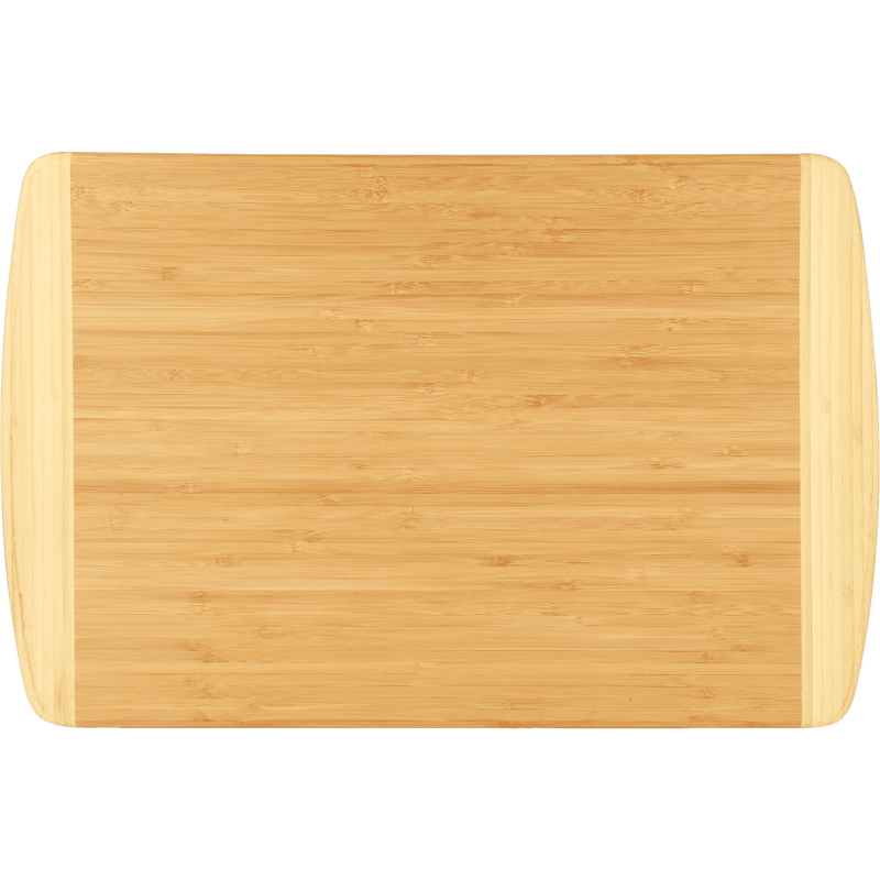 Large Two-Toned Bamboo Cutting Board