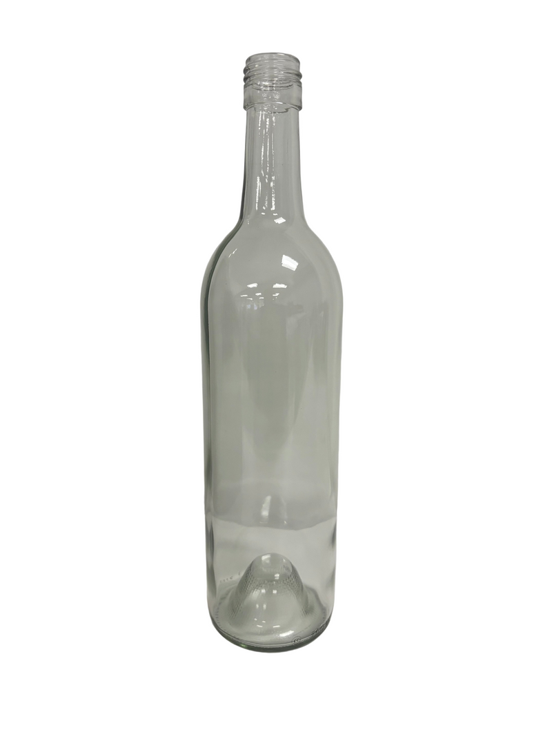 750ml Bordeaux Wine Bottle, W65, Flint, Screwcap (case of 12)