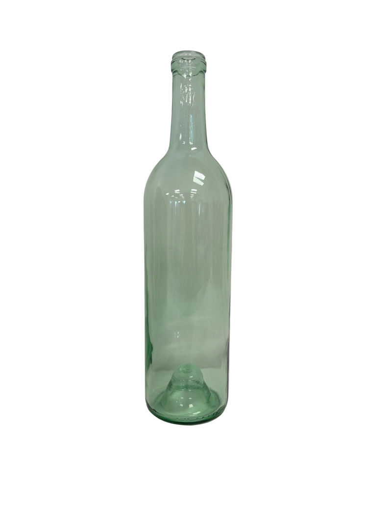 750ml Bordeaux Wine Bottle, W65, Georgia Green, Cork (case of 12)