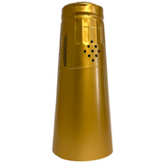 Gold foil wine capsules for champagne and sparkling wine bottles by Lafitte