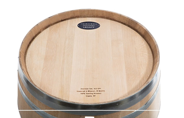 TW Boswell Soleil Series American Oak Barrel, 225L