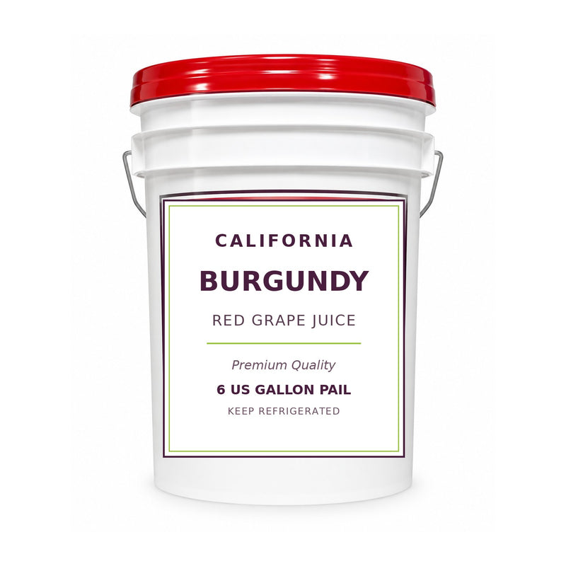 California Burgundy grape juice, 6 gallon pail