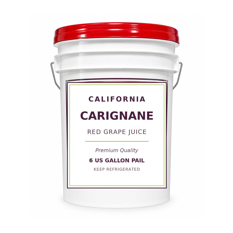 California Carignane grape juice, 6 gallon pail