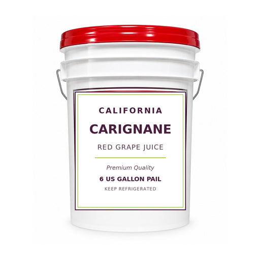 California Carignane grape juice, 6 gallon pail