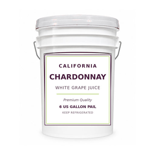 California Chardonnay grape juice, 6 gallon pail