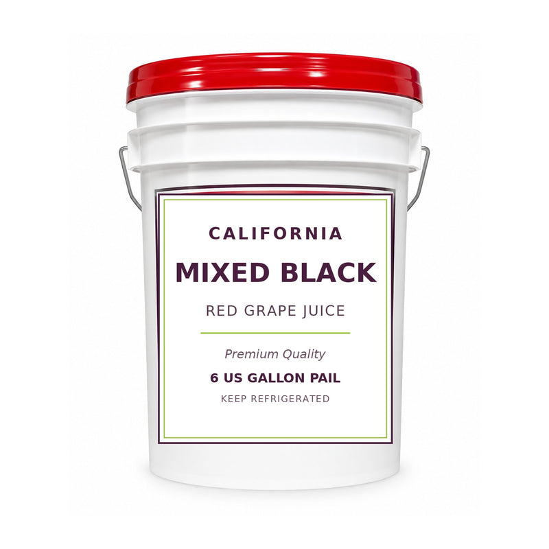 California Mixed Black grape juice, 6 gallon pail