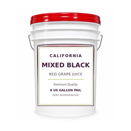 California Mixed Black grape juice, 6 gallon pail