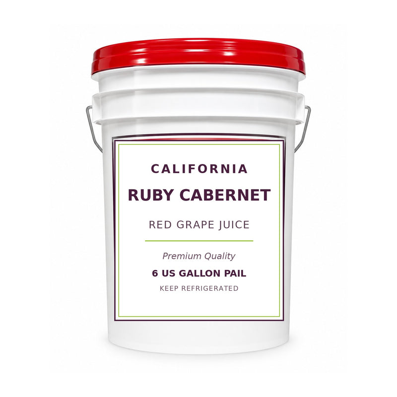 California Ruby Cabernet grape juice, 6 gallon pail