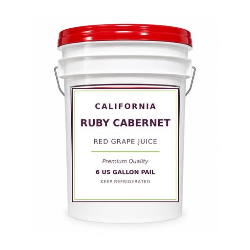 California Ruby Cabernet grape juice, 6 gallon pail