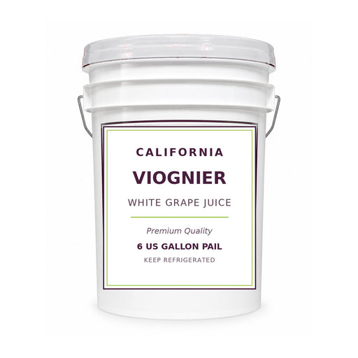 California Viognier grape juice, 6 gallon pail