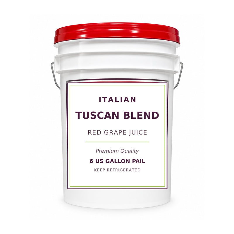 Italian Tuscan Blend grape juice, 6 gallon pail