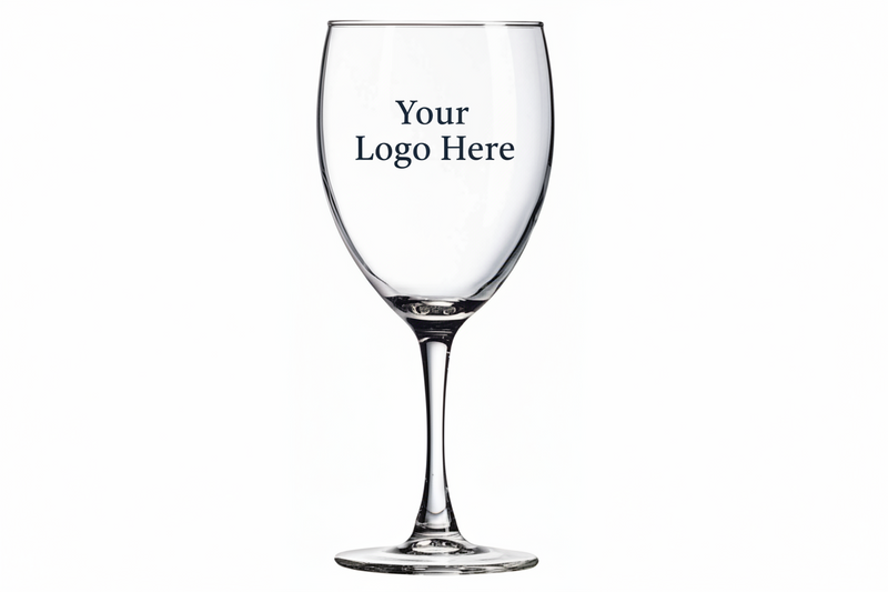 Arc 09190 10.5oz Nuance Goblet Wine Glass (Decorated)