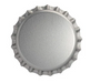 29mm Silver Crown Cap