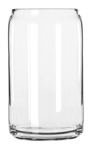 Libbey 209 16 oz Beer Can Glass