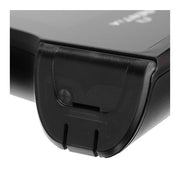 Close-up of Sentia™ Digital Wine Analyzer handheld device for wine quality testing with test strip slot.