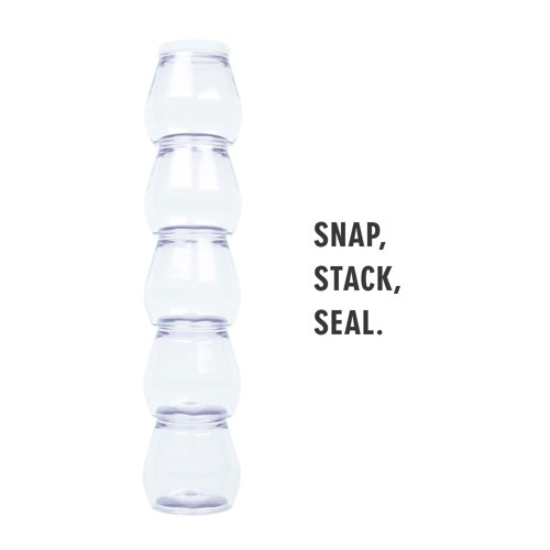 StackTek 7oz Eco-Friendly Blank Stackable Glasses