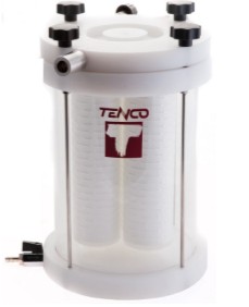 Pyrex Filter Set Up Tandem Pyrex Professional Filter Housing (Spirits) For Enolmaster