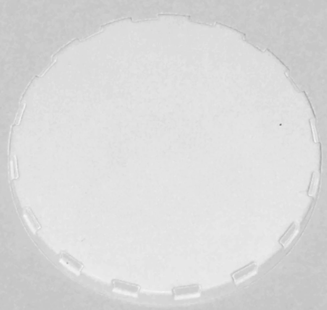White Vented Keg Cap