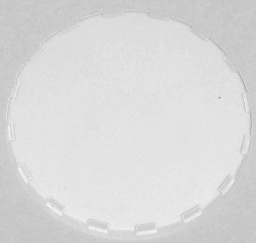 White Vented Keg Cap